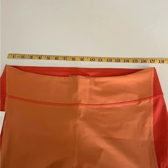 Outdoor Voices Zoom 7/8 Leggings XXS (Orange) Sunstone/Paprika/Peach Run Gym - Picture 11 of 15